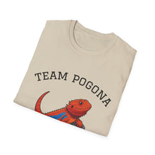 Load image into Gallery viewer, Team Pogona - A Bearded Dragon Lovers New Favorite Unisex Softstyle T-Shirt