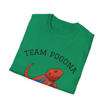 Load image into Gallery viewer, Team Pogona - A Bearded Dragon Lovers New Favorite Unisex Softstyle T-Shirt