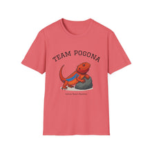 Load image into Gallery viewer, Team Pogona - A Bearded Dragon Lovers New Favorite Unisex Softstyle T-Shirt