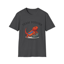 Load image into Gallery viewer, Team Pogona - A Bearded Dragon Lovers New Favorite Unisex Softstyle T-Shirt