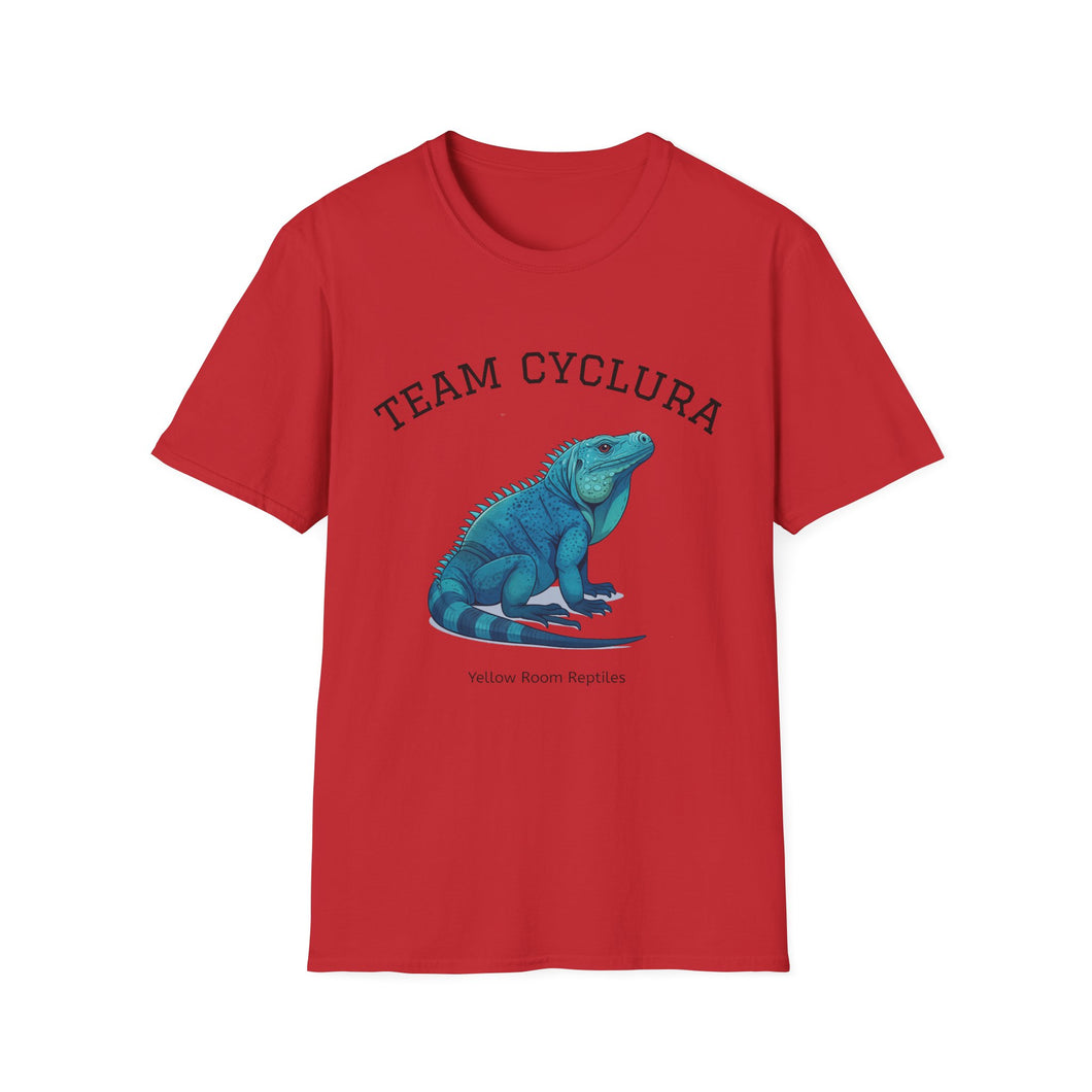 Team Cyclura T-Shirt — Graphic Tee for Rock Iguana Lovers