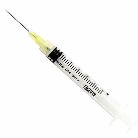3cc Injection Syringe w/ 22ga Needle