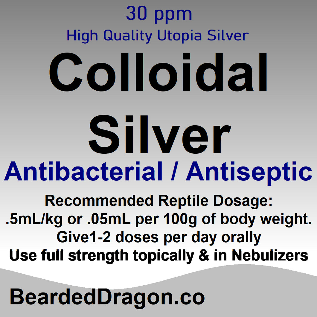 Colloidal Silver 30ppm