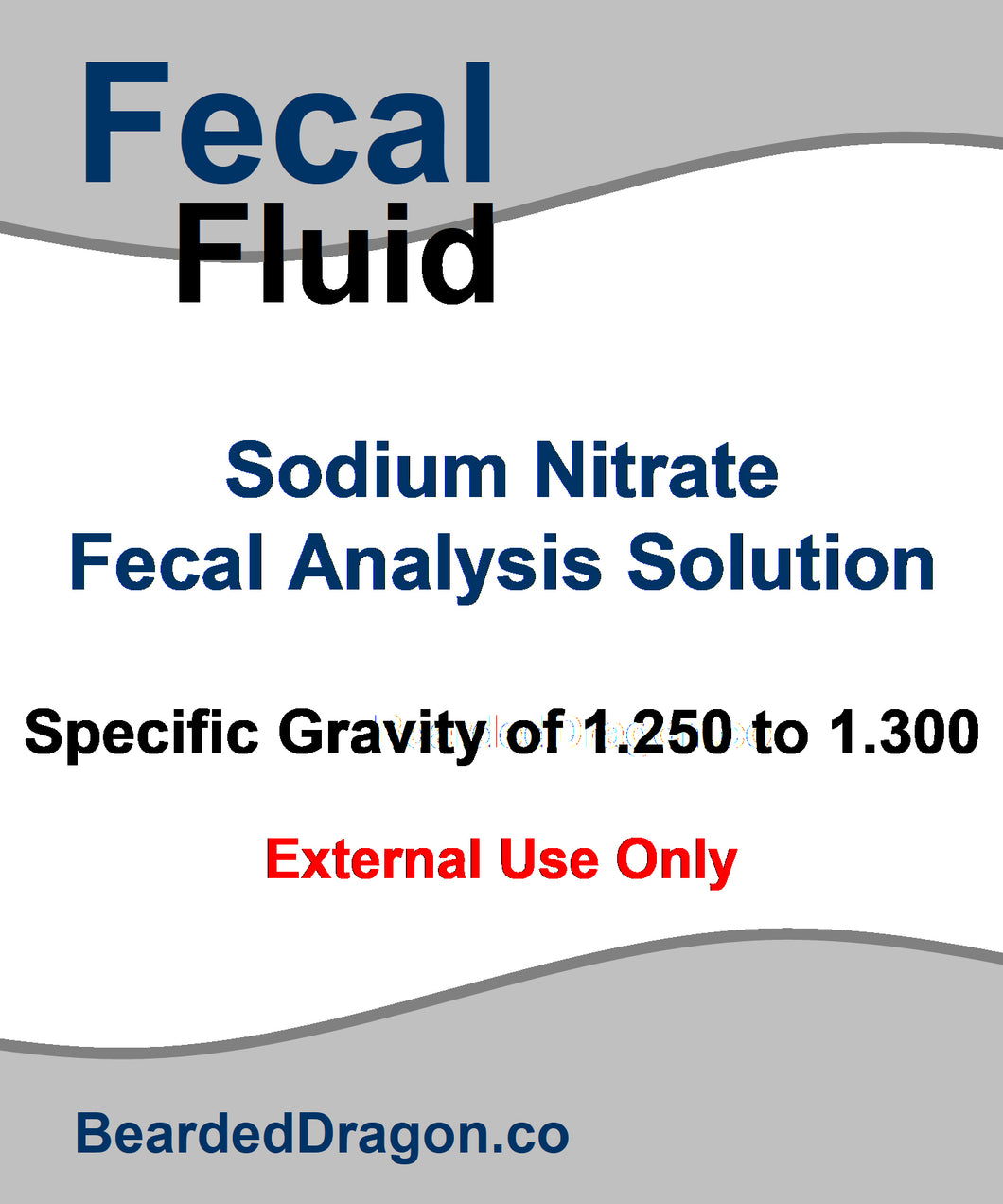 Fecal Analysis Solution