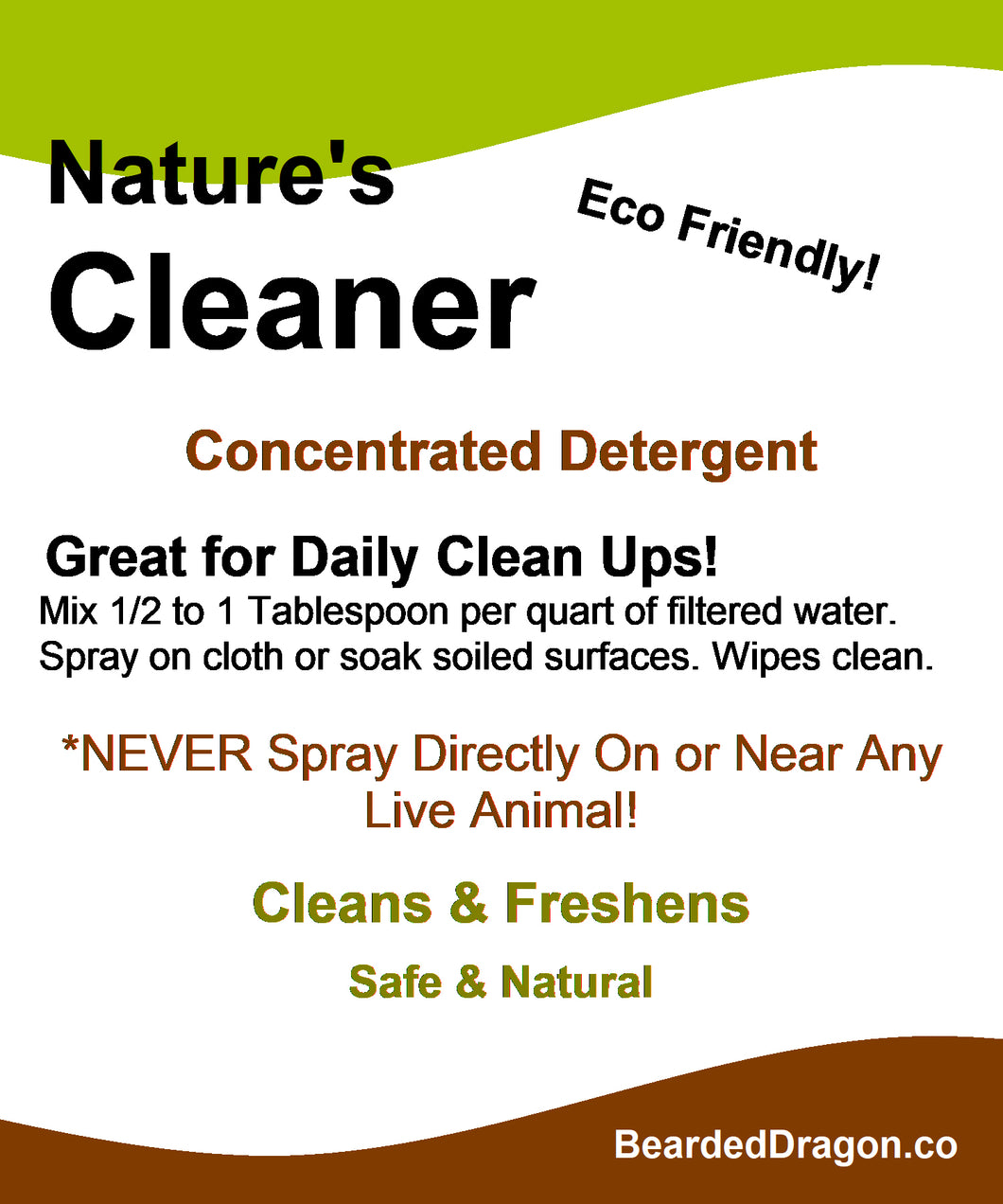 Natures Cleaner Concentrate
