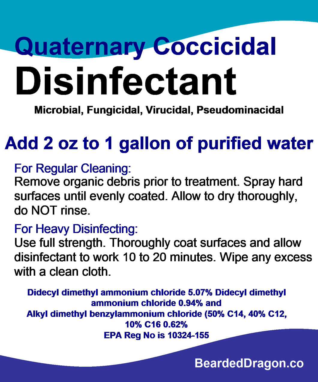 Coccicidal Concentrated Disinfectant